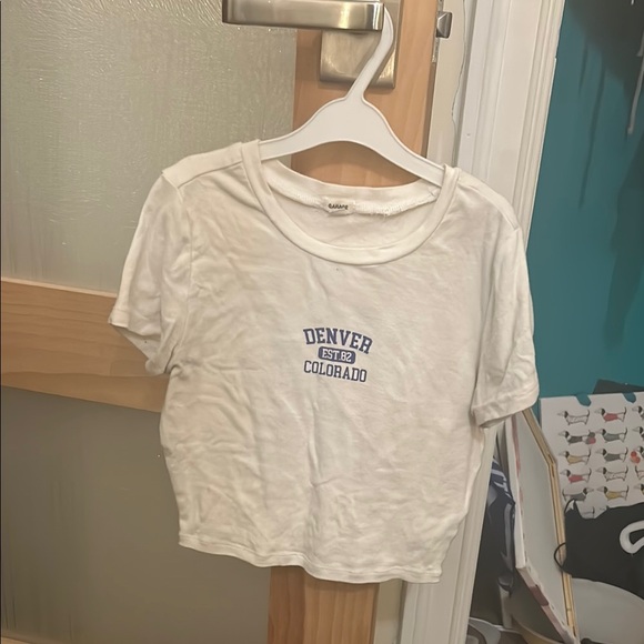 White Denver Colorado T-Shirt - Picture 1 of 1